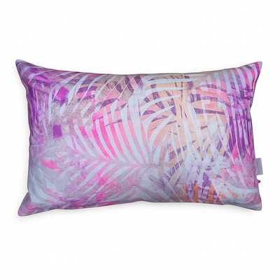 Cojín Ámbar Palmera Rosa 50X33cm