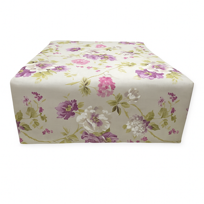 Piecera Flores Lilas 2 Plazas - King