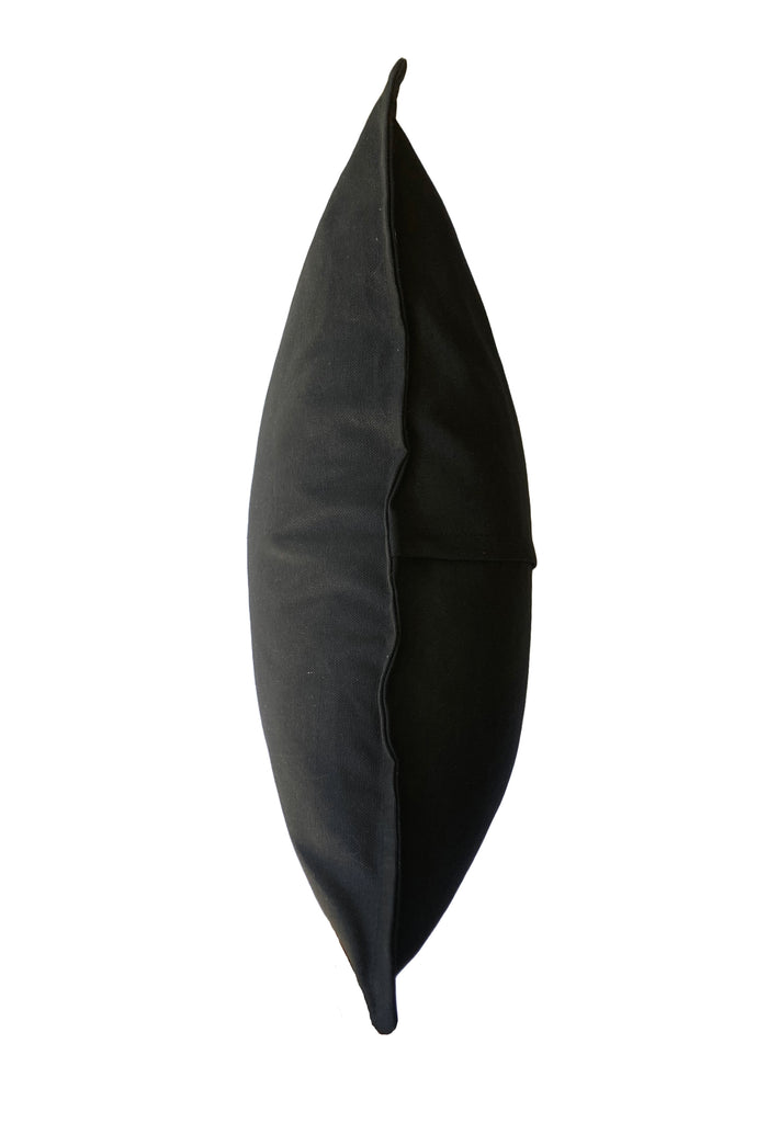Cojín Liso Negro 44x44