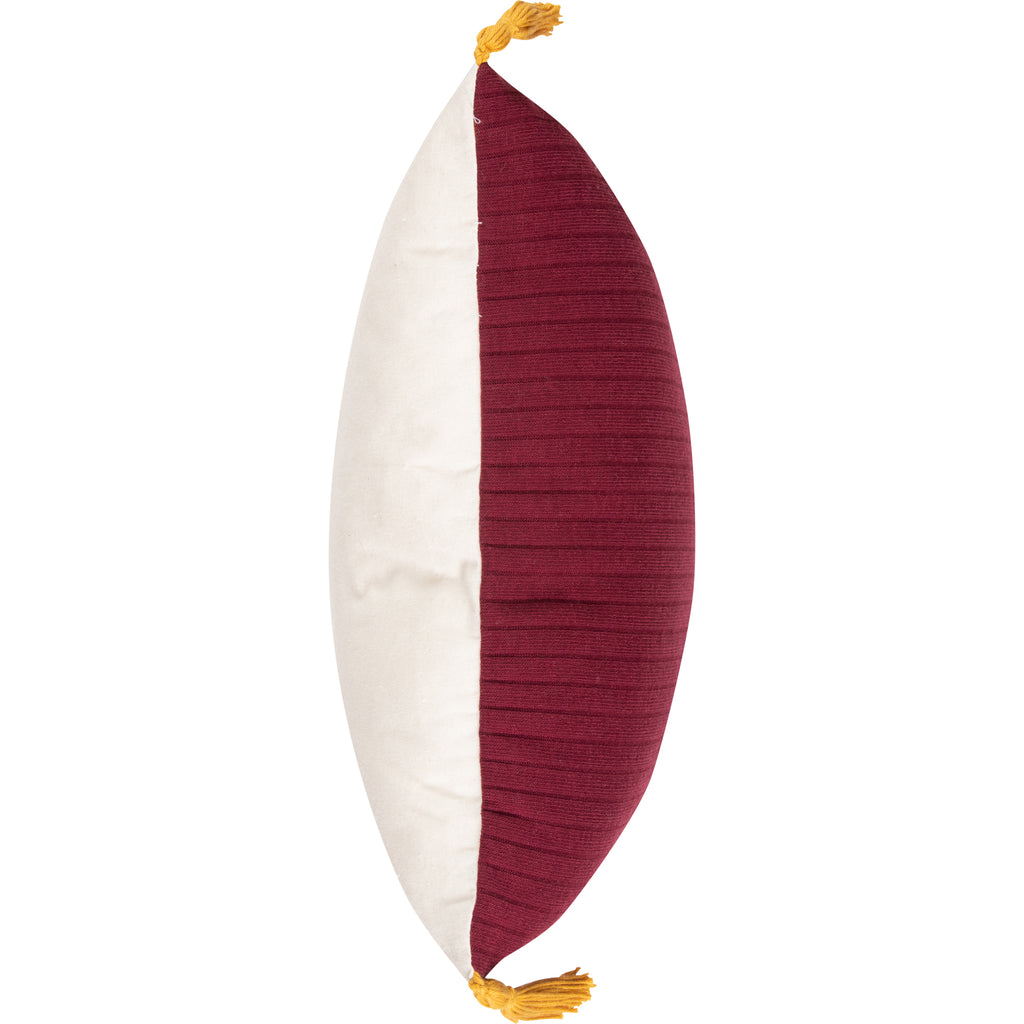 Cojín Tejido Borlas 44x44