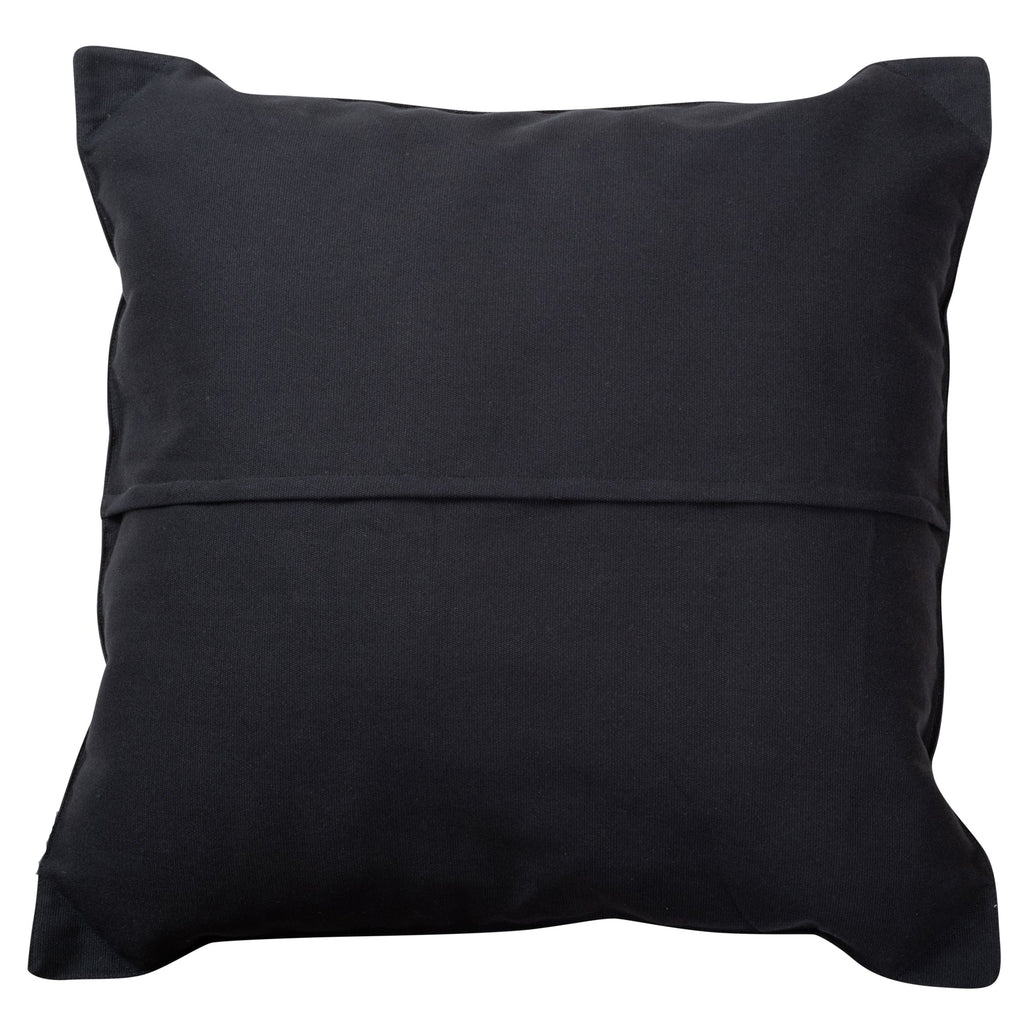 Cojín XL Esquinado Negro 60x60
