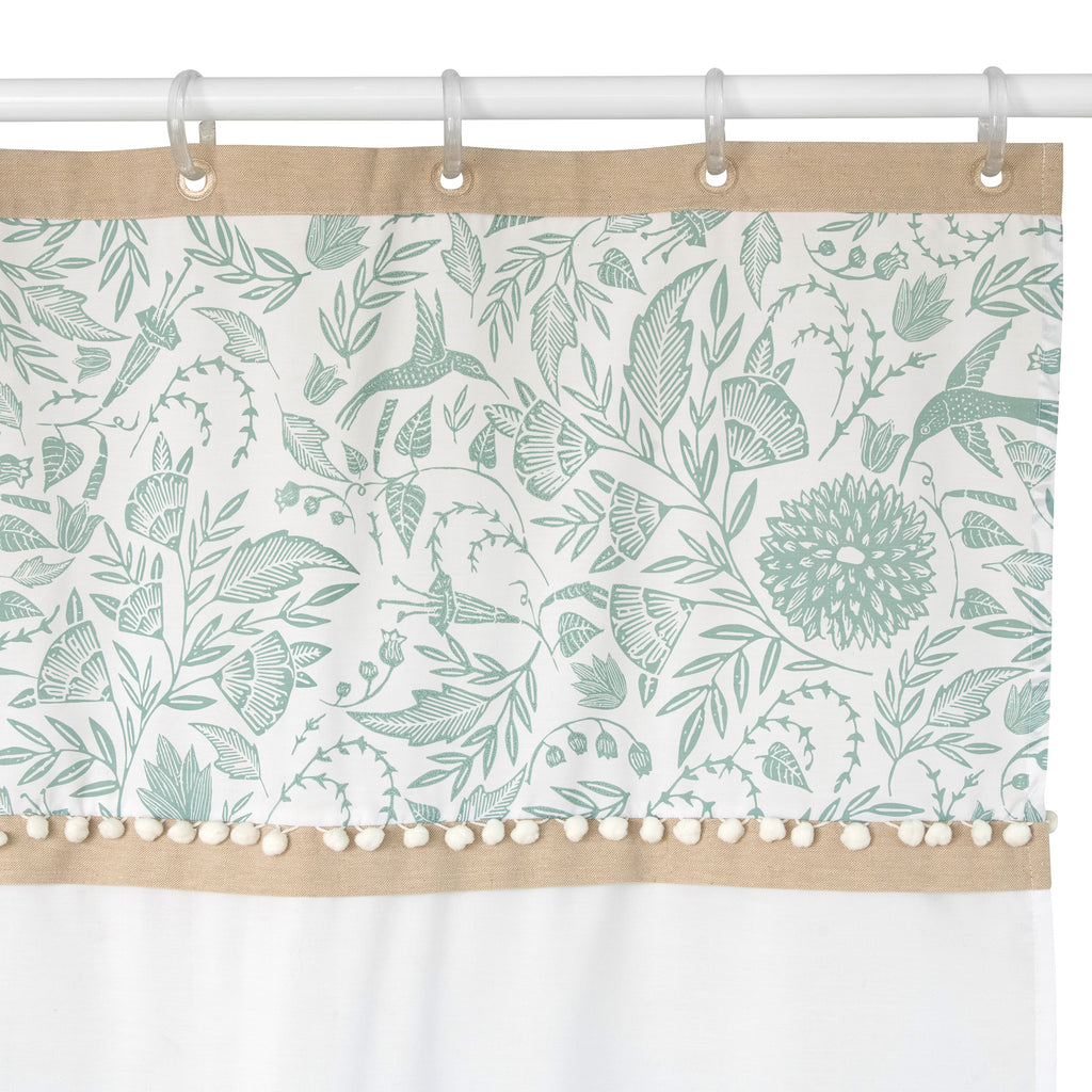 Cortina De Baño Colibri Aqua 180x180