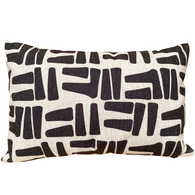 Cojin Blocks Black 50X33