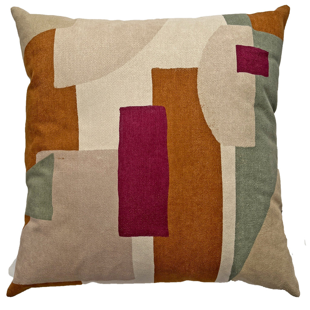 Cojin Bloques Magenta 44x44