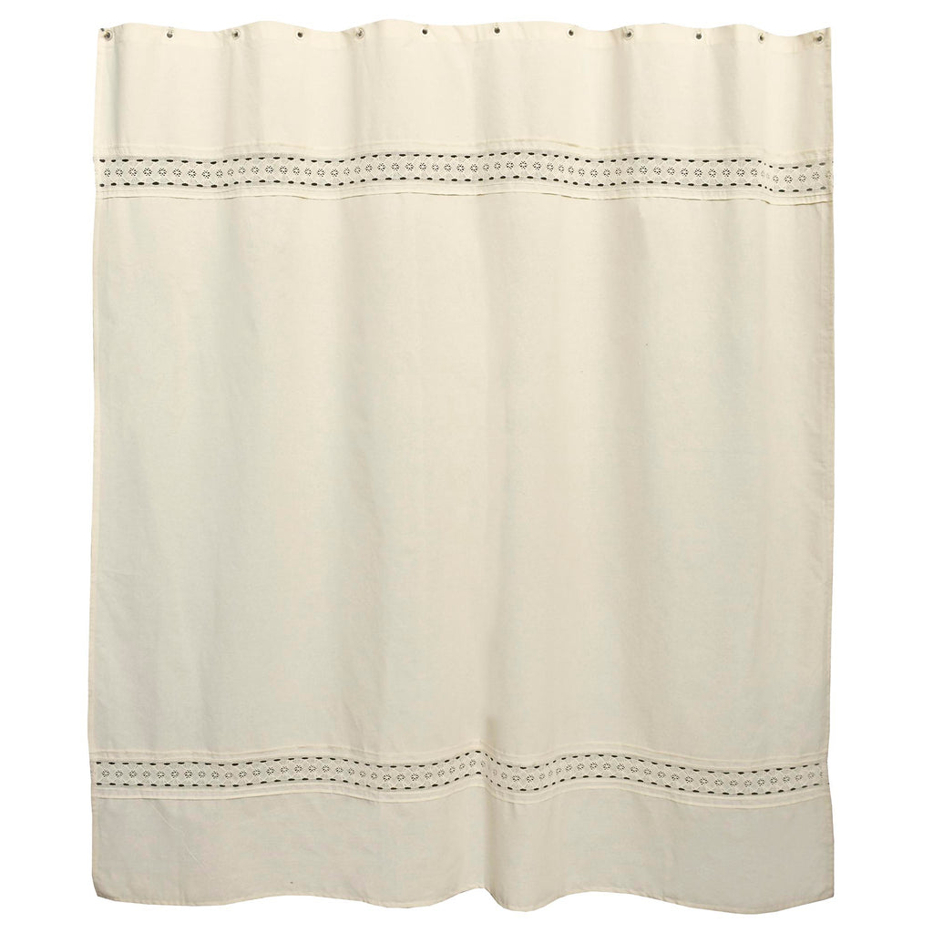 Cortina de Baño Boho Algodón 180x180